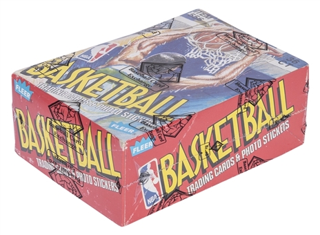 1989-90 Fleer Basketball Unopened Wax Box (36 Packs) - BBCE Certified